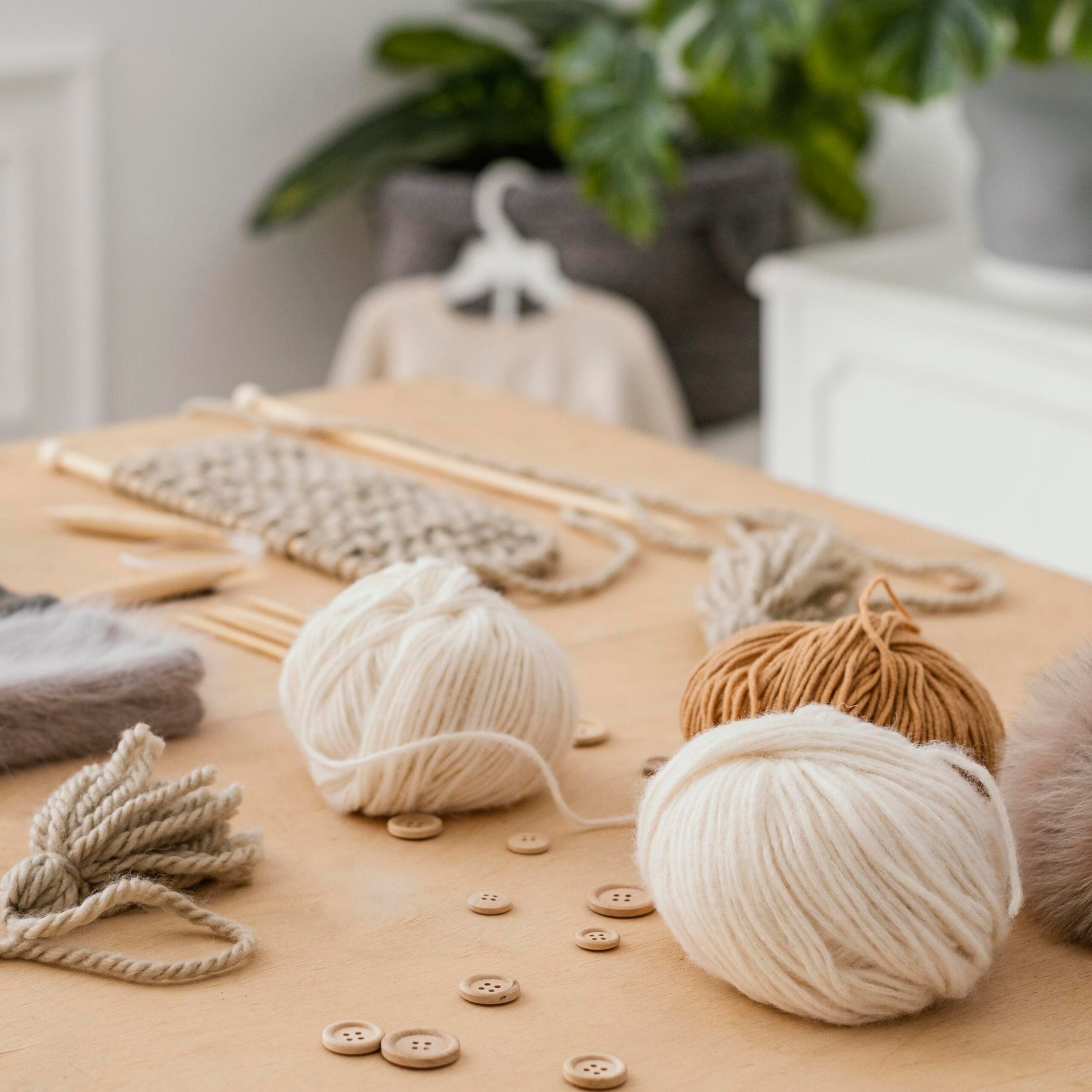 Móc khóa len handmade