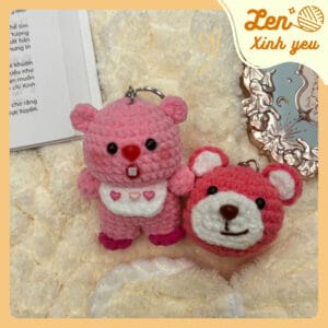 Móc Khóa Loopy Len Cute 1