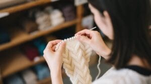 Đan Khăn Len Ziczac